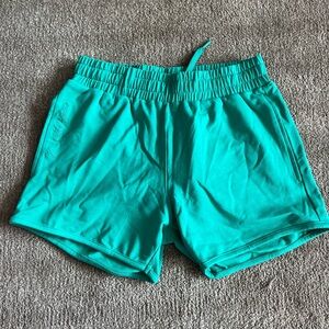 Green/ teal Athletic shorts